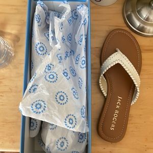 Jack Rogers Thelma White Sandals